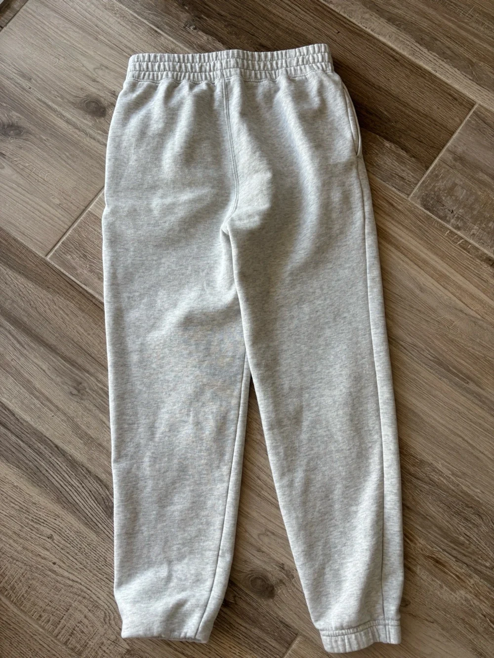 abercrombie kids light gray jogger sweatpants size 11-12